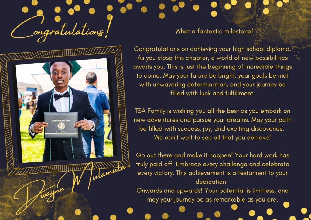 Graduation announcement 1